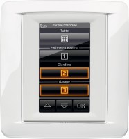 Touch Screen Eikon Bianca Round Bright Bianco Artico Antintrusione